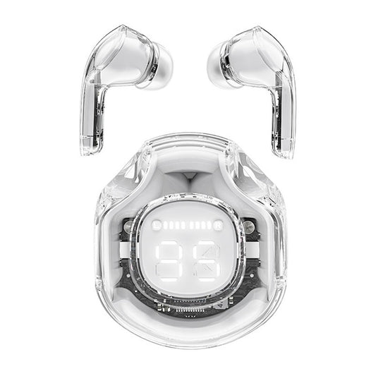 Air39 Crystal Buds | Pro Gaming Earbuds | ENC with Bass Boost & LED Display