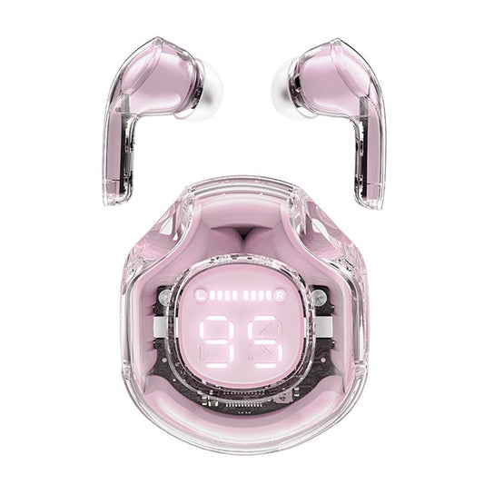 Air39 Crystal Buds | Pro Gaming Earbuds | ENC with Bass Boost & LED Display