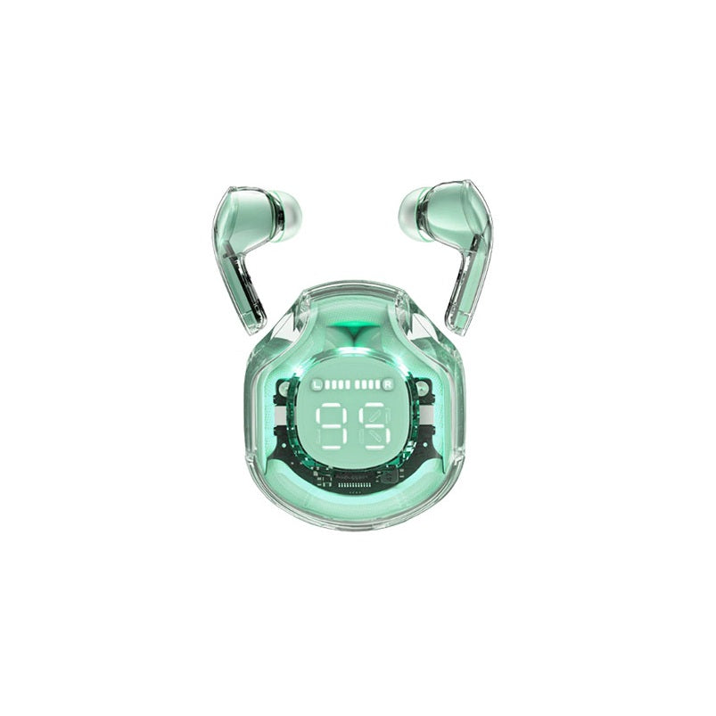 Air39 Crystal Buds | Pro Gaming Earbuds | ENC with Bass Boost & LED Display