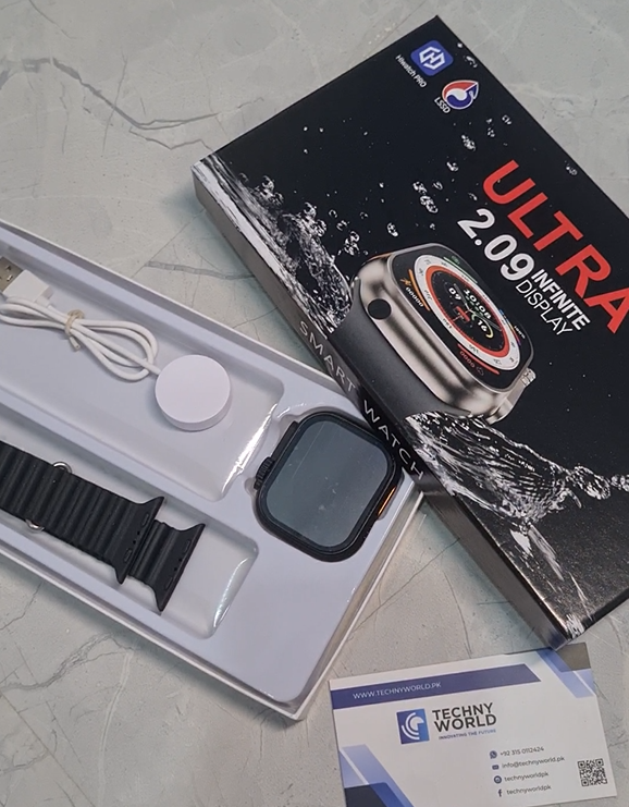 T10 Ultra 2.09 Inch Infinite Display Smartwatch