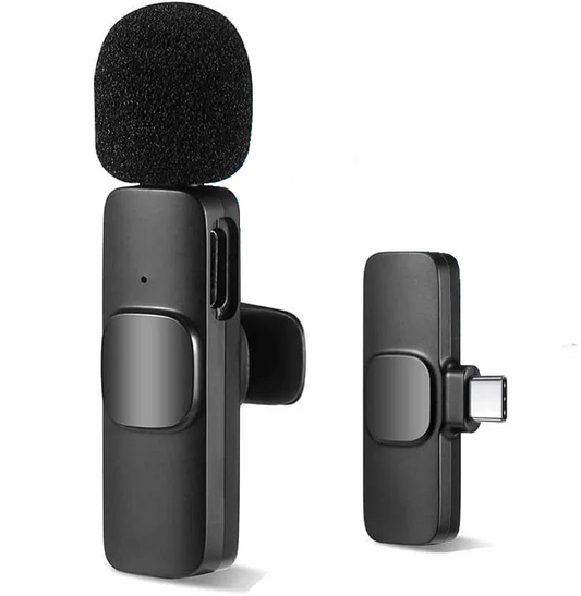 Wireless K8 Microphone | Mic | Type-C | Android | iPhone